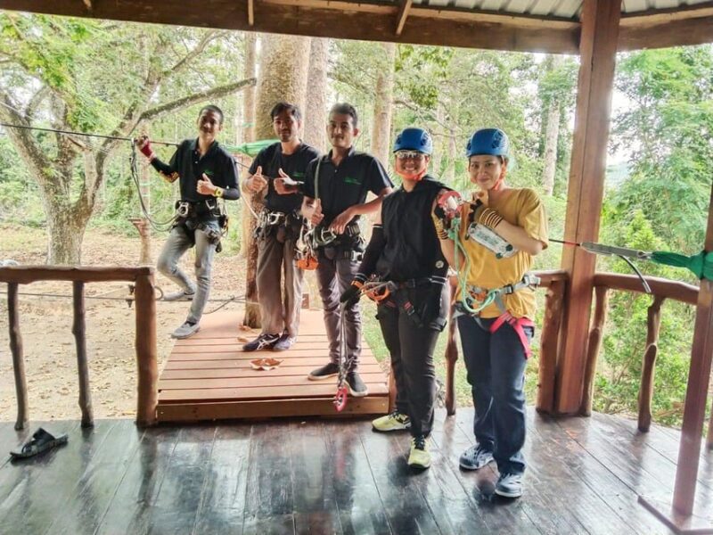 Zipline Krabi Adventure & Canopy TreeTop Walk - Treetop Walkway Adventure
