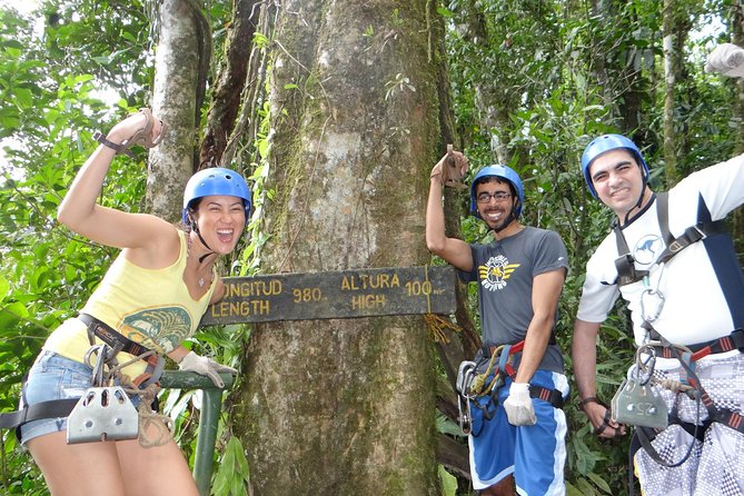 Zipline Over La Fortuna Waterfall - Rainforest Views
