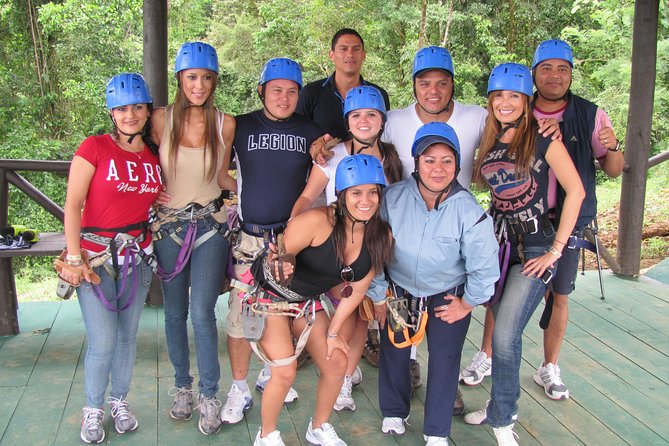 Zipline, Tarzan Swing, and Blue River Adventure From Liberia - Pickup Details