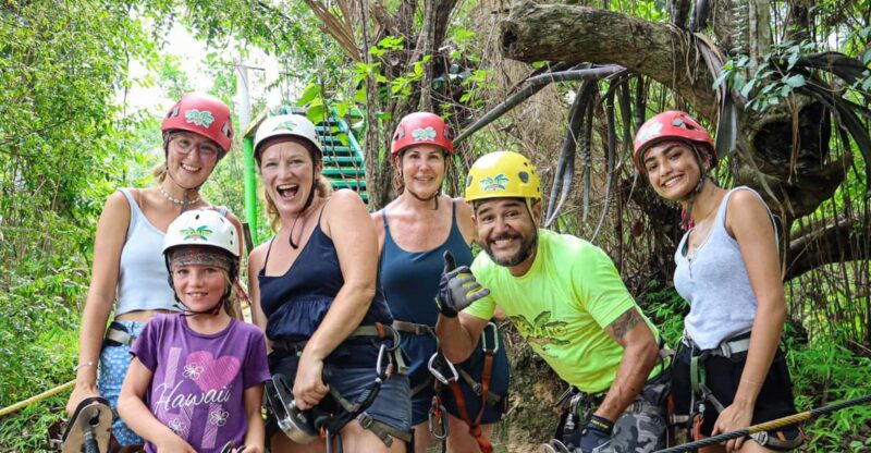 Zipline Tour in the Amazing Ecopark + Waterfall, Vallarta - Key Points