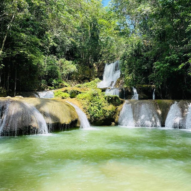 Zipline, YS Falls & Pelican Bar Private Tour From MontegoBay - Zipline Adventure