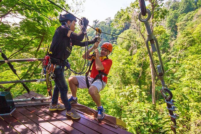 Ziplines 28 Platforms With Free Transfer Roundtrips - Included Amenities