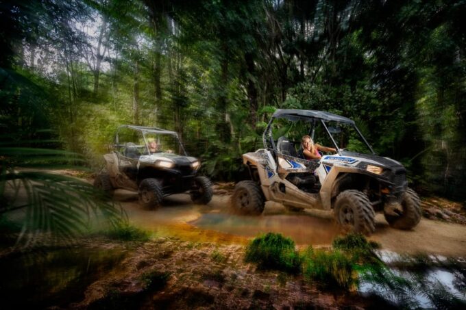 Ziplines, Cenote, and ATV Tour From Cancun and Riviera Maya - Cenote Swimming