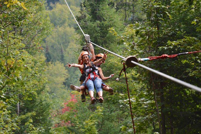 Ziplines Over the Laurentian Mountains at Mont-Catherine - Age and Weight Restrictions