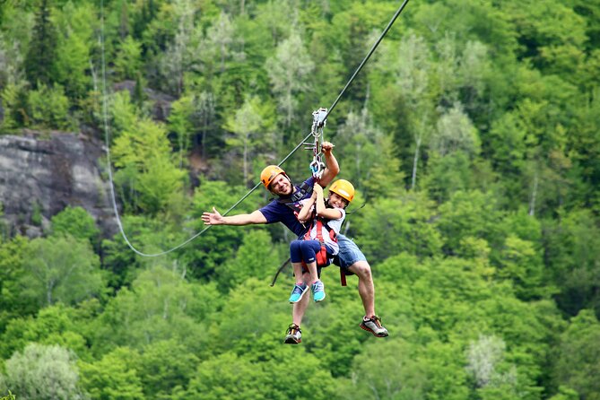 Ziplines Over the Laurentian Mountains at Mont-Catherine - Equipment and Guides