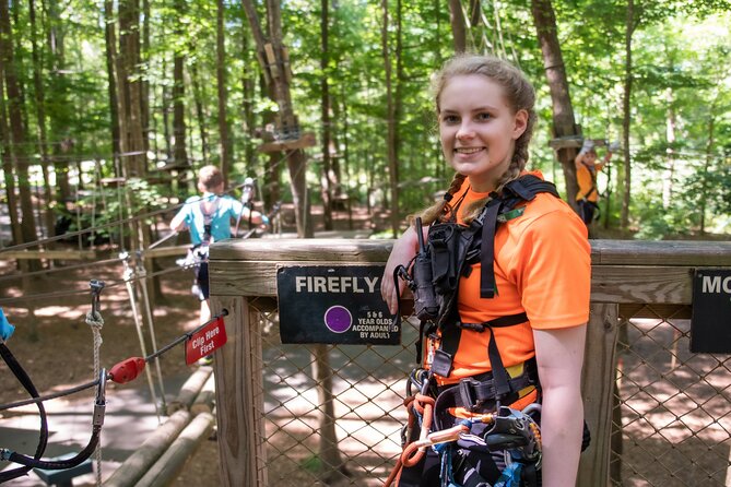Ziplining and Climbing at The Adventure Park at Virginia Aquarium - Suitable for All Ages