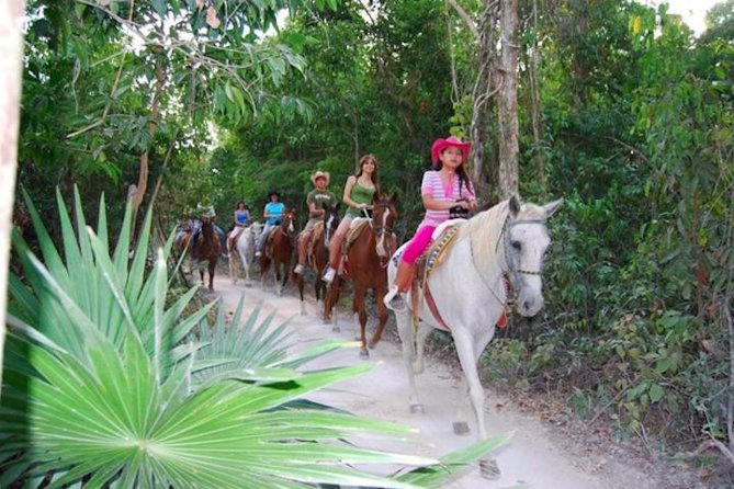 Ziplining and Horseback Riding Experience From Cancun and Playa Del Carmen - Transportation Details