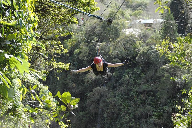 Ziplining in Puntzan Adventure Park in Baños - Adventure Pack and Duration