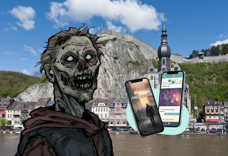 Zombie Invasion Dinant : Outdoor Escape Game - Game Scenario