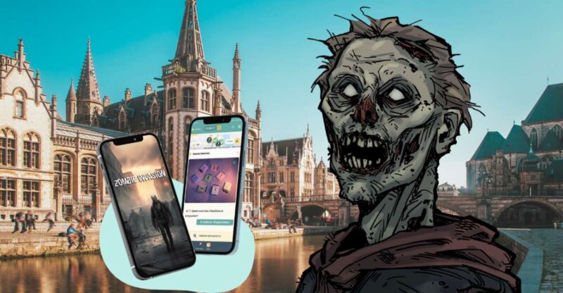 Zombie Invasion Ghent : Outdoor Escape Game - Live Support and Assistance