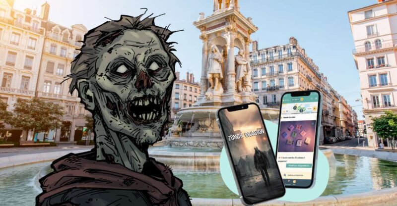 Zombie Invasion Lyon: Outdoor Escape Game - Autonomous City Exploration