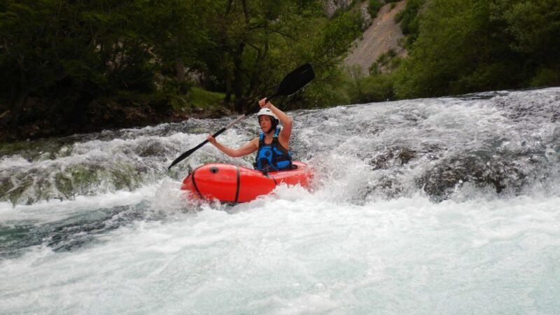 Zrmanja River Packrafting Castle Žegarski - Itinerary