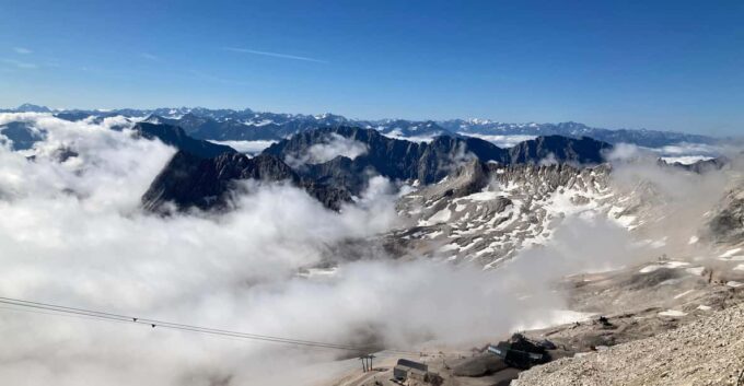 Zugspitze: Hiking Down via Gatterl to Ehrwald - Hiking Route