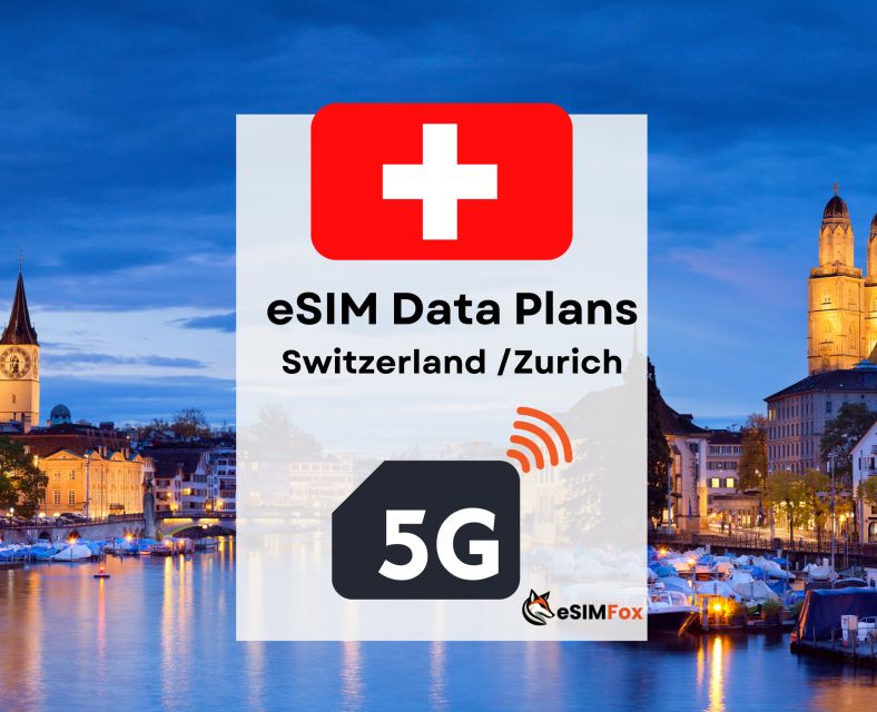 Zurich: Esim Internet Data Plan Switzerland High-Speed 4G/5G - Compatibility