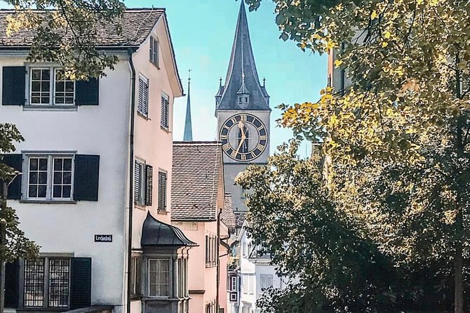 Zurich Highlights In A 2 Hour Walking Tour Including Panoramic Views - Meeting Point and Tour Duration