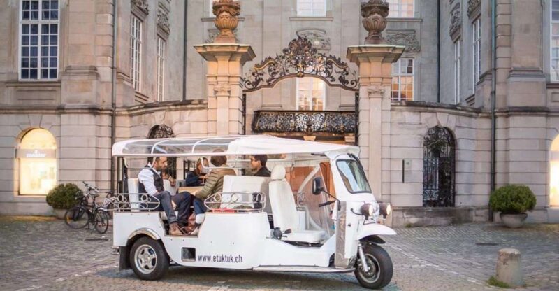 Zurich: Private E-Tuk-Tuk City Tour With Chocolate Fondue - Highlights of the Experience