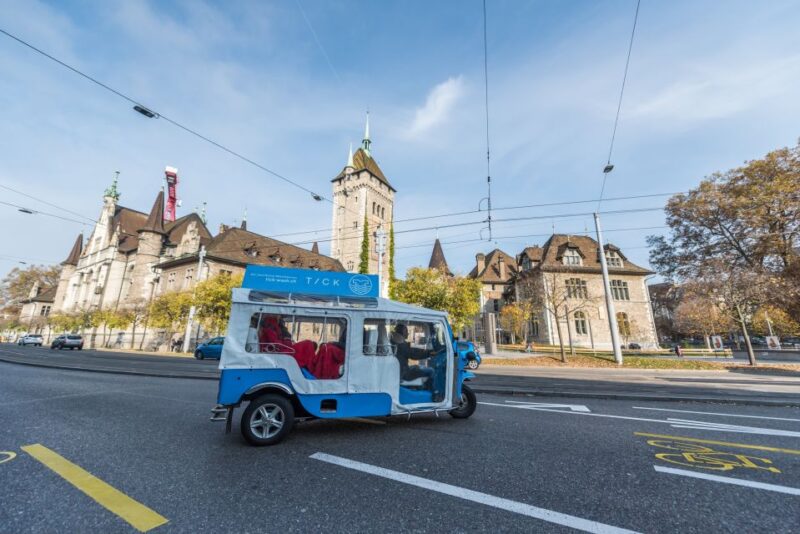 Zurich: Private Etuktuk City Tour - Discovering Famous Sights and Hidden Treasures