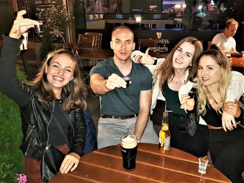 Zurich: Pub Crawl Nightlife Tour With Shots and Snacks - Meeting Time and Location