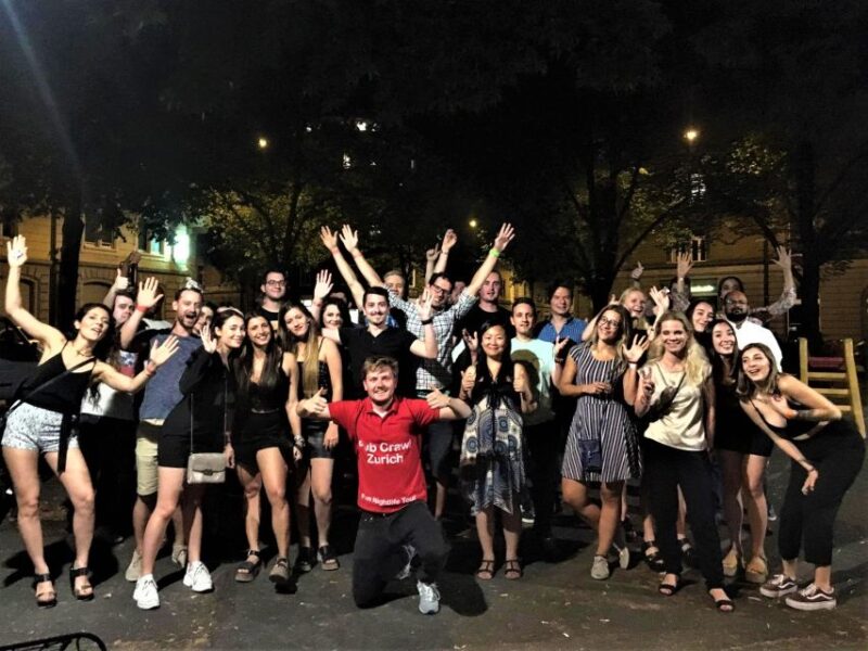 Zurich: Pub Crawl Nightlife Tour With Shots and Snacks - Bar and Club Visits
