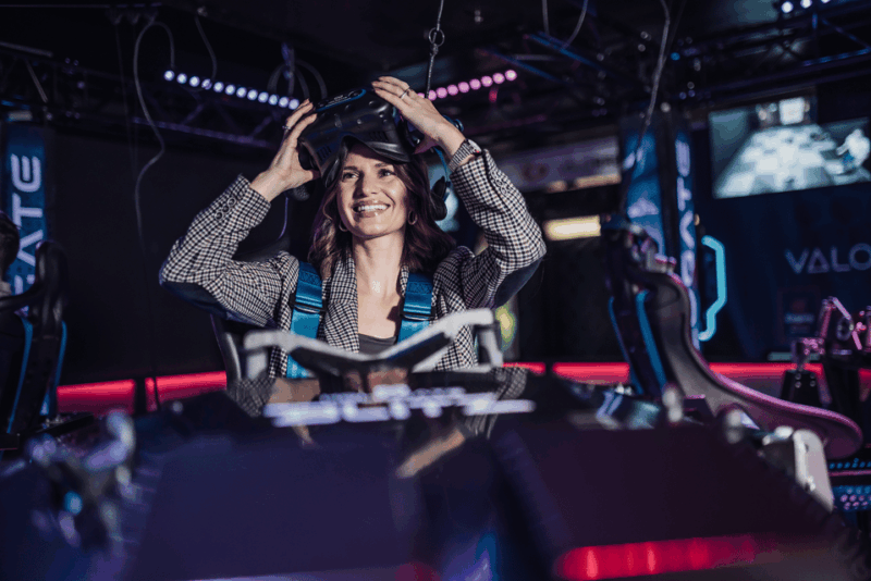 Zurich: Virtual Reality Space Racing Simulator - Immersive Space Racing Gameplay